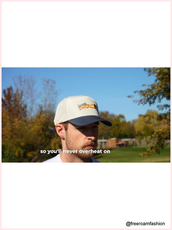 Structured Quick-Dry Performance Baseball Cap with Snapback Closure